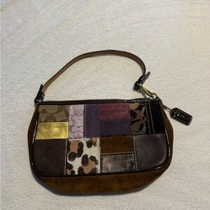 Patchwork Leather Shoulder Bag